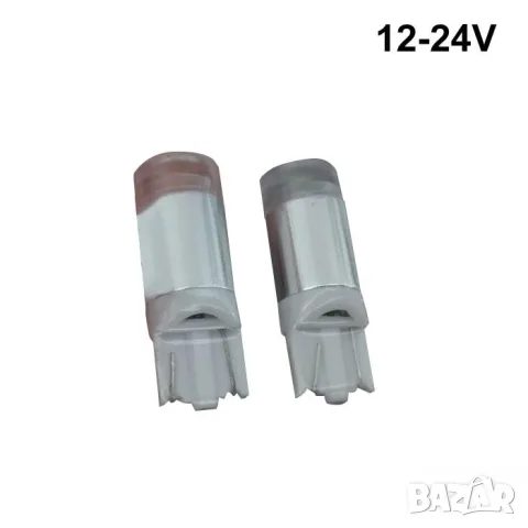LED крушки T10 12-24V 2 броя, снимка 2 - Аксесоари и консумативи - 55865031
