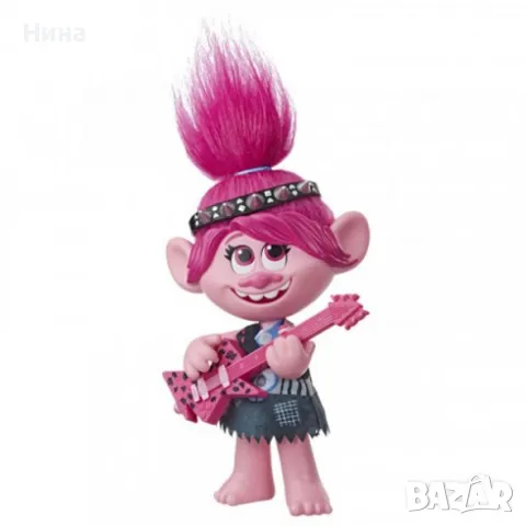 HASBRO Trolls Poppy Feature Dolls Пееща кукла, снимка 2 - Музикални играчки - 48593350