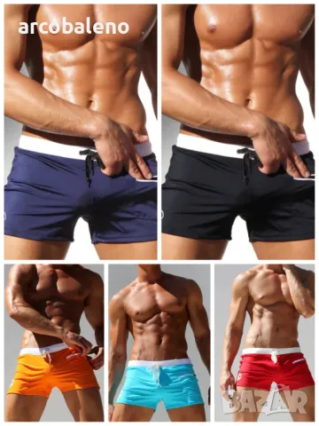 Мъжки модни бански шорти, 5цвята 