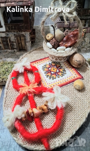 Коледна декорация-ръчна изработка., снимка 9 - Декорация за дома - 52870945