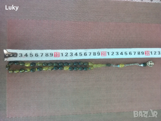 Прекрасна с изработката си броеница., снимка 4 - Колекции - 51638955