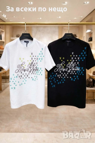 Louis Vuitton Мъжка Тениска👕Мъжка Блуза С Къс Ръкав - Различни Цветове Код Urban7, снимка 3 - Тениски - 53666268