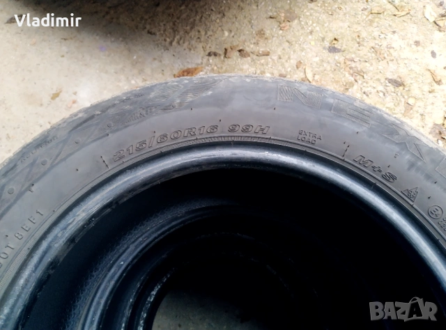 215 60 16 гуми Nexen  2бр, снимка 5 - Гуми и джанти - 53827581