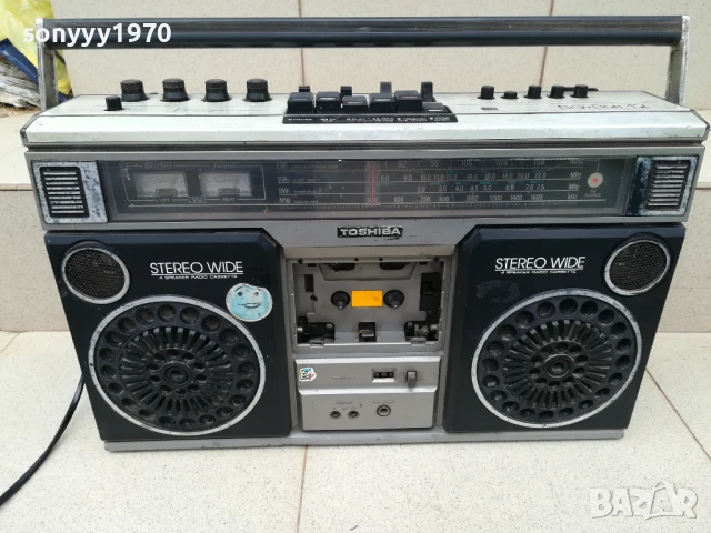 TOSHIBA-СТАР КАСЕТОФОН-MADE IN JAPAN 3105251822, снимка 4 - Радиокасетофони, транзистори - 50497375