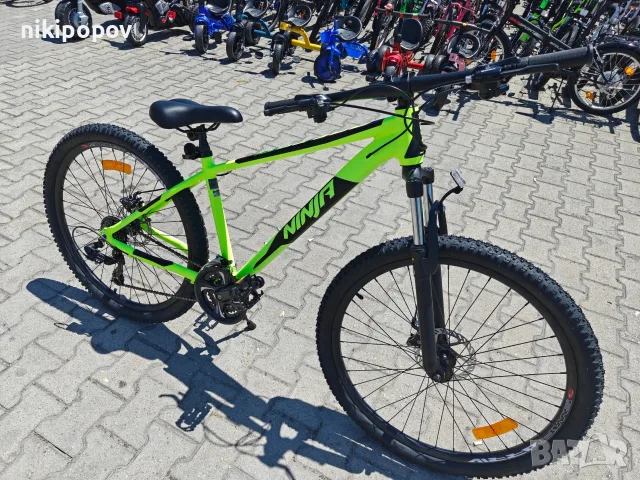 Промо велосипед 27.5" Passati NINJA жълт, снимка 4 - Велосипеди - 56081046
