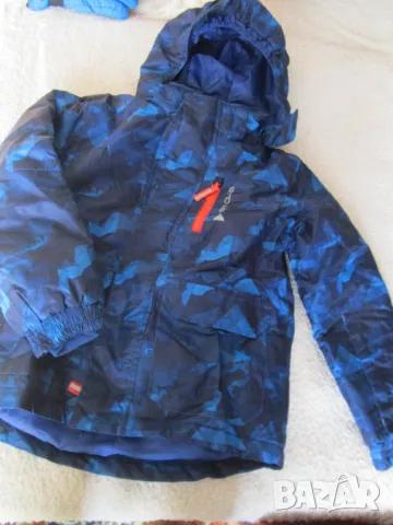 Детско  зимно яке+ спортни ръкавички, снимка 3 - Детски якета и елеци - 47614337