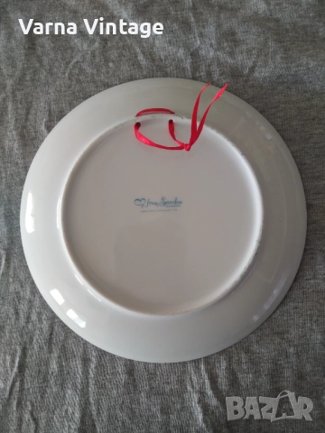 Колекционерска порцеланова чиния Stokholm. Швеция., снимка 3 - Колекции - 52441302