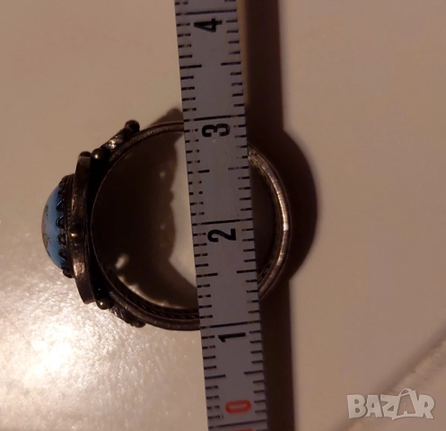 Красив старинен пръстен , снимка 7 - Пръстени - 51756449