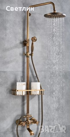 ,,Ретро,, душ комплекти-100%месинг, снимка 3 - Душ кабини и вани - 23247004