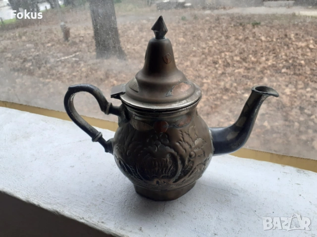 Чайник кана ибрик Theieres Koutbia Fabrique S.A.I.A.M., снимка 3 - Антикварни и старинни предмети - 53445342