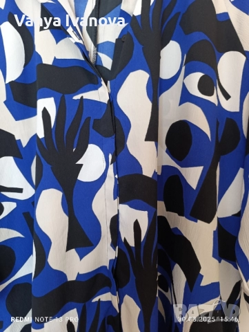 Monki риза/ рокля с интересен принт ХЛ, снимка 6 - Рокли - 51778295