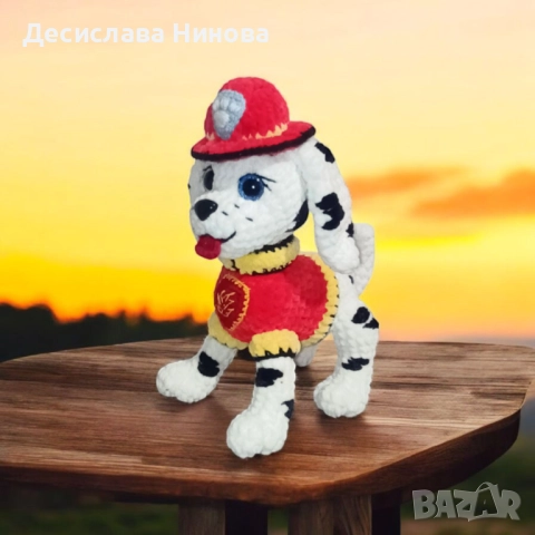 Кученца от"Пес патрул"-25см, снимка 10 - Плюшени играчки - 42768271