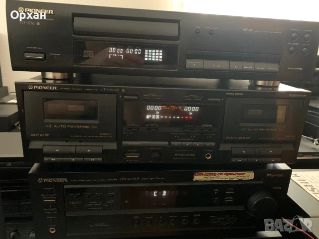 Pioneer VSX-407RDS,Плеар-PD-106,Дек-CT-W601R, снимка 2 - Ресийвъри, усилватели, смесителни пултове - 53442743