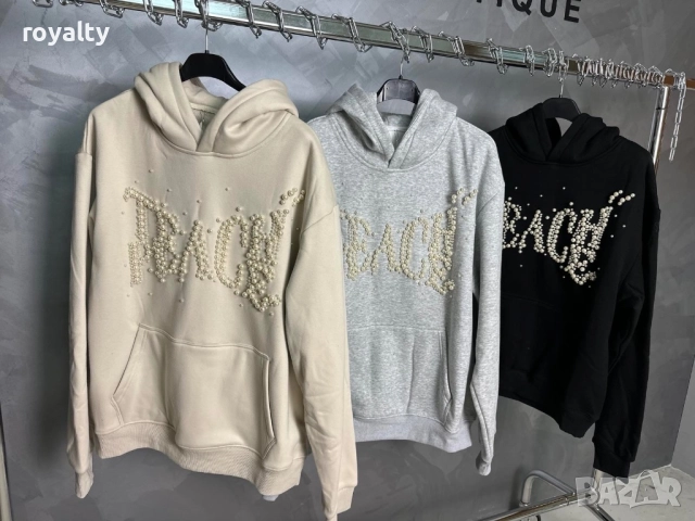 🩷 Топъл дамски суитшърт от триконечна вата 💫, снимка 6 - Суичъри - 52186917