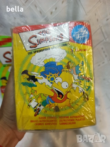 Албум за стикери "Семейство Симпсън: Колекция стикери от Спрингфийлд II" ("The Simpsons: Die Springf, снимка 2 - Колекции - 51622916