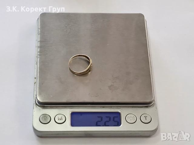 Дамски златен пръстен 14К 585 / 2,25 гр., снимка 8 - Пръстени - 55857858