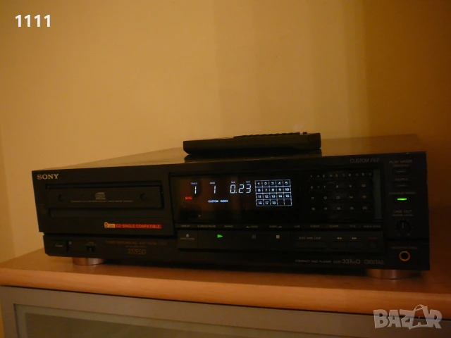 SONY CDP-337ESD, снимка 3 - Ресийвъри, усилватели, смесителни пултове - 51133191
