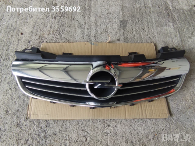 Декоративна решетка за Опел Зафира Б фейслифт, снимка 4 - Части - 51021687