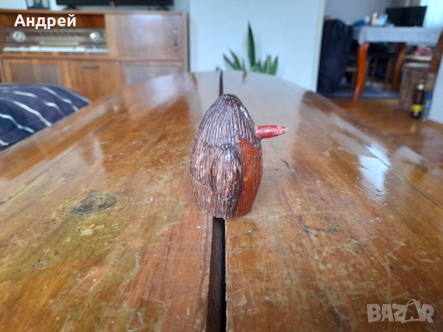 Стара дървена фигурка #4, снимка 4 - Колекции - 38829789