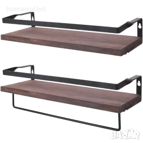 ПРОМОЦИЯ Рафтове за съхранение от борова дървесина, к-т от 2бр UNHO XJJ184