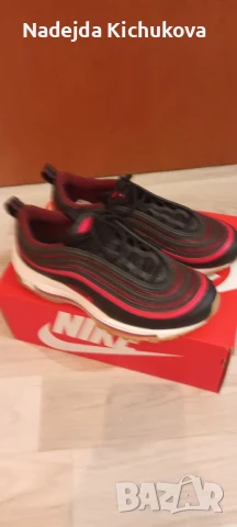 Дамски маратонки Nike Air Max 97(GS).Номер 37,5.Обувани един,два пъти.Цена-170 лв. , снимка 2 - Маратонки - 50966137