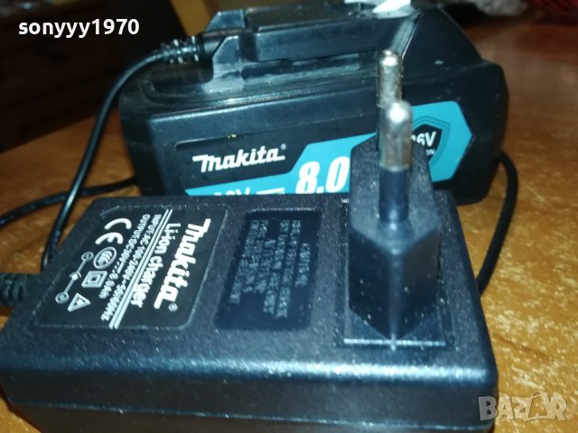 makita charger+battery pack 0807231455, снимка 14 - Винтоверти - 41487815