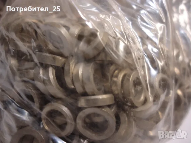 Шайби М6 Х 10 Х2,5 мм  - 5 евро кг., снимка 2 - Железария - 56048618