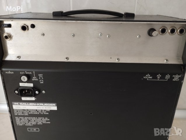 Gallien-Krueger 200MP - усилвател/монитор за бас китара, снимка 5 - Китари - 42350141