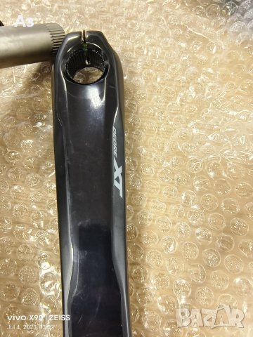 КУРБЕЛИ: SHIMANO DEORE XT FC-M8100-12-1/34,36T/175MM., снимка 5 - Части за велосипеди - 41445551