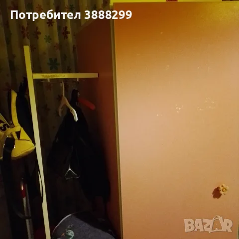 Детско гардеробче в розово., снимка 2 - Мебели за детската стая - 56384438