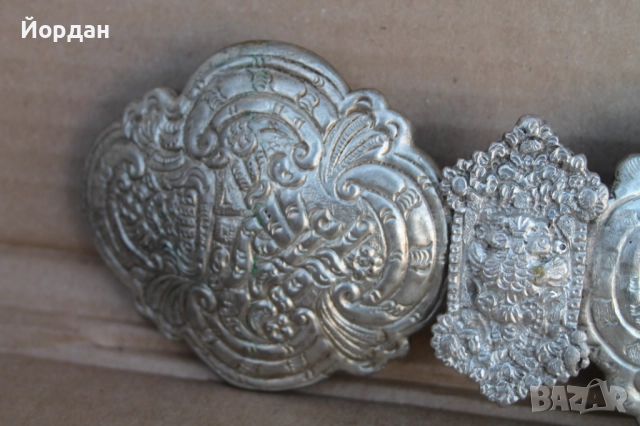 Сребърни пафти, снимка 5 - Антикварни и старинни предмети - 52367237