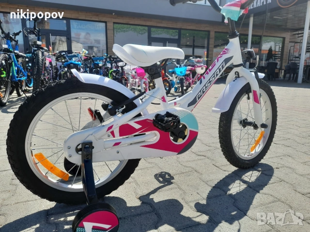 PASSATI Велосипед 16" ALEX бял, снимка 5 - Велосипеди - 53759457
