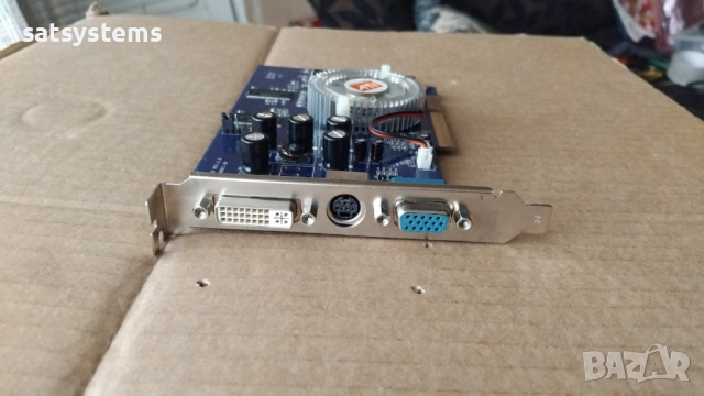Видео карта ATi Radeon Canyon AG9550 128MB DDR 128bit AGP, снимка 2 - Видеокарти - 37034941