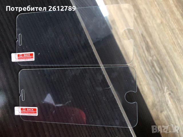 2 броя стъклени протектора за iPhone 7-8, снимка 5 - Фолия, протектори - 42029566