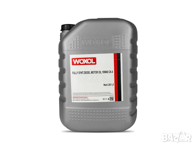 Синтетично дизелово моторно масло WOXOL 10W40 CK-4 20L