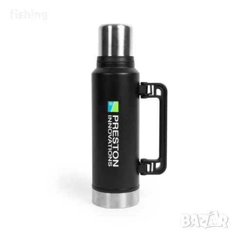 PRESTON 1.4L Stainless Steel Flask - Термос, снимка 1 - Екипировка - 47526385