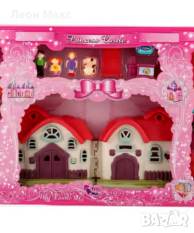 Къща за кукли комплект с мебели