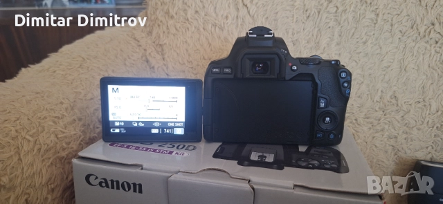 Canon eos 250d , снимка 4 - Фотоапарати - 52828541