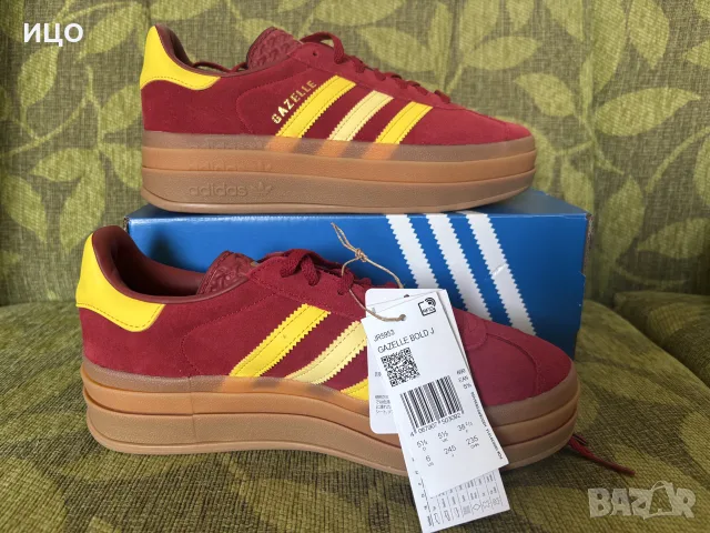 Нови дамски маратонки Adidas Gazelle Bold J