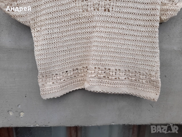 Стара Дамска плетена блуза, снимка 4 - Други ценни предмети - 52109836