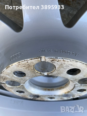 Оригинални джанти на Audi A4 B9 17”, снимка 8 - Гуми и джанти - 56133682