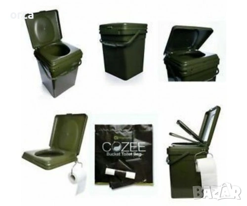 Тоалетна RidgeMonkey CoZee Toilet Seat Full Kit преносима комплект, снимка 2 - Такъми - 53833220