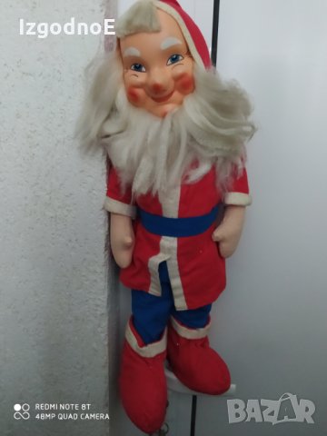 Много голям стар Дядо Коледа. Стара кукла от соца, снимка 4 - Колекции - 34378146