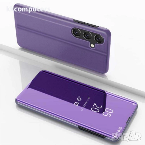 Samsung Galaxy S25 FE View Window/ Horizontal Flip with Holder Калъф и Протектор, снимка 7 - Калъфи, кейсове - 51832113