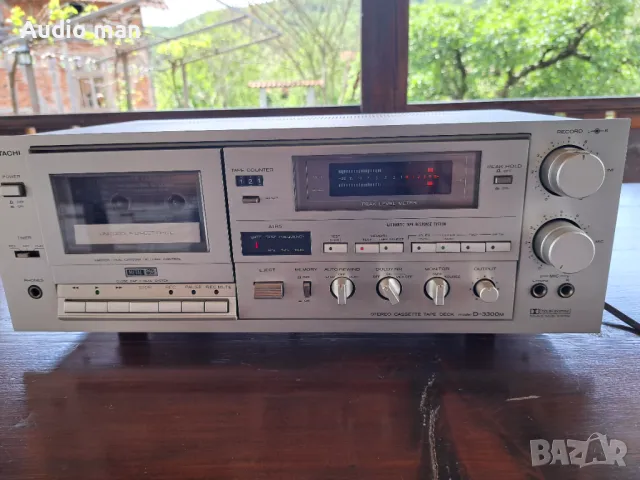 Касетен дек Hitachi D-3300M, снимка 2 - Декове - 50151043