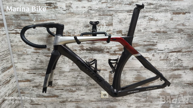 Карбонова аеро шосейна рамка Cipollini RB1K The One Rim | M, снимка 12 - Части за велосипеди - 53028468