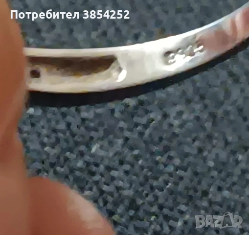 Сребърен пръстен , снимка 3 - Пръстени - 53064155