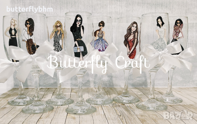 Чаши за моминско парти, Украса за моминско парти, снимка 12 - Декорация - 24657964