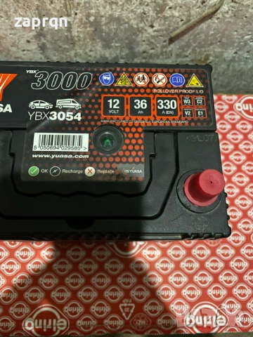 Нов акумулатор Yuasa 36 амп/ч 330 А, снимка 5 - Аксесоари и консумативи - 52740642