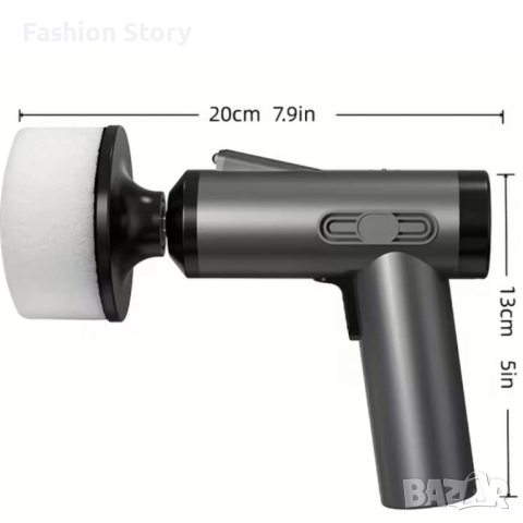 Безжична полираща машина за автомобил, снимка 6 - Аксесоари и консумативи - 52452098